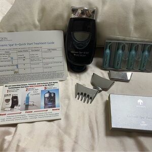 Nu Skin Galvanic Spa II with Silver and Black Finish